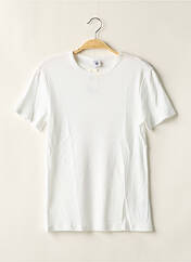 T-shirt blanc PETIT BATEAU pour femme seconde vue