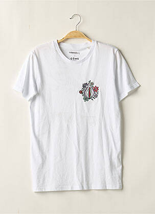 T-shirt blanc SARENZA pour homme