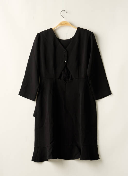 Robe mi-longue noir SUNCOO pour femme