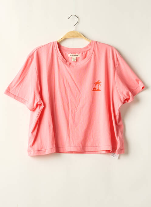 T-shirt rose BILLABONG pour femme