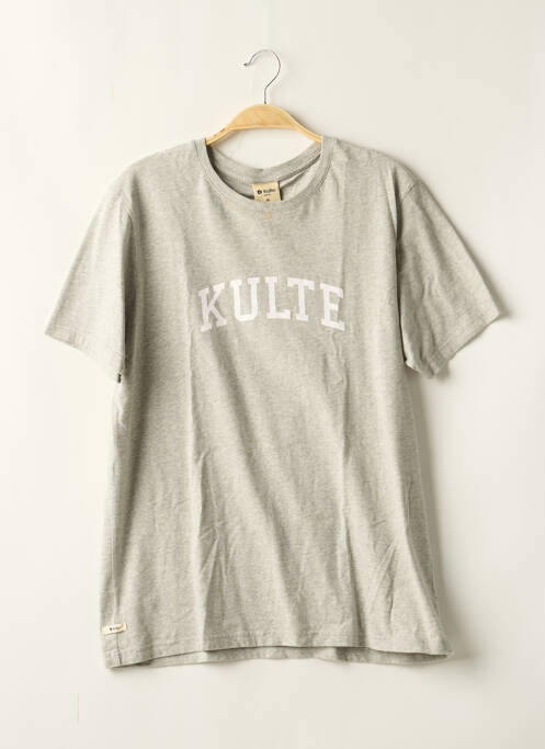 T-shirt gris KULTE pour homme