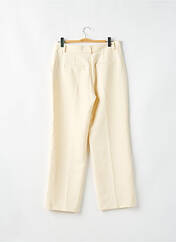 Pantalon droit beige SELECTED pour femme seconde vue