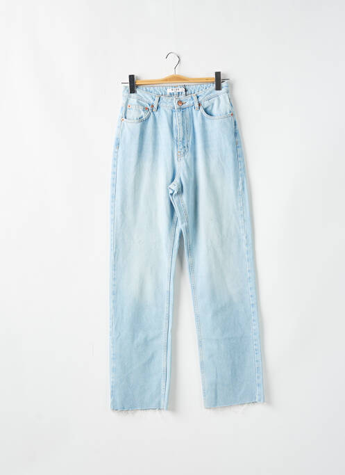 Jeans coupe droite bleu NA-KD pour femme