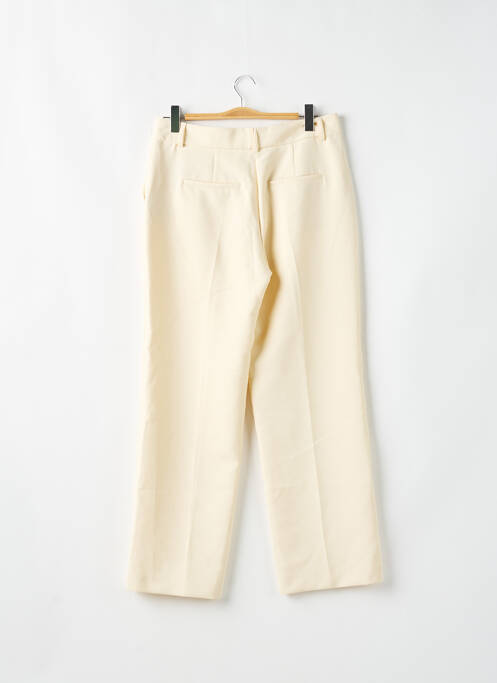 Pantalon droit beige SELECTED pour femme