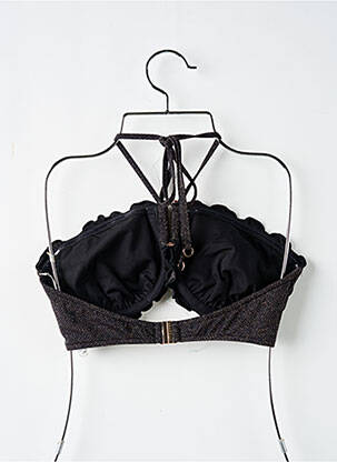 Haut de maillot de bain stretch haut soutien-gorge emboitant noir SEAFOLLY femme