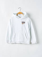 Sweat-shirt à capuche blanc NIKE pour garçon seconde vue