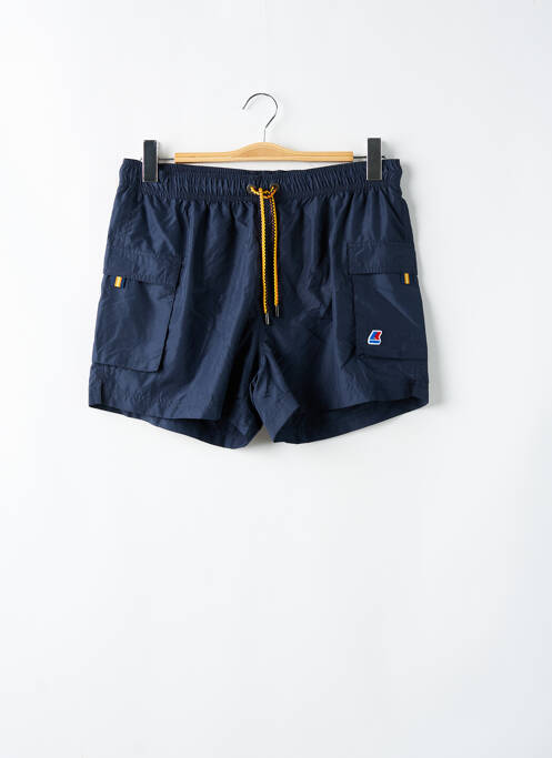 Short de bain bleu K. WAY pour homme