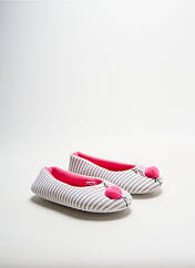 Chaussons/Pantoufles rose SARENZA pour fille seconde vue