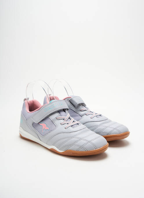 Baskets gris KANGAROOS pour femme