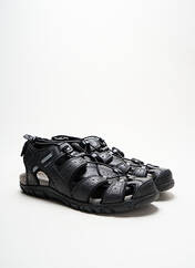 Sandales/Nu pieds noir GEOX pour homme seconde vue