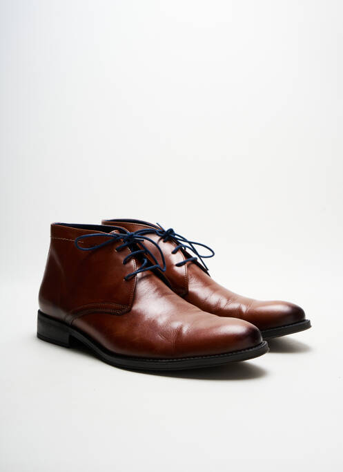 Bottines/Boots marron FLUCHOS pour homme
