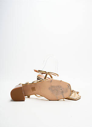 Sandales/nu pieds type de semelle amortissante talon de 4 à 6cm or SARENZA femme