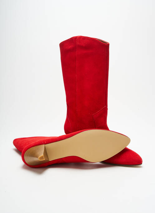 Bottes rouge GEORGIA ROSE pour femme