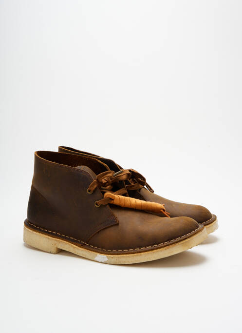 Bottines/Boots marron CLARKS pour homme
