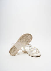 Sandales/Nu pieds blanc GEOX pour fille seconde vue