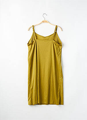 Robe courte coupe cintrée fines bretelles vert VERO MODA femme