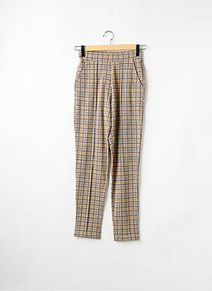 Pantalon slim taille élastique orange CEMI BY CÉLINE femme