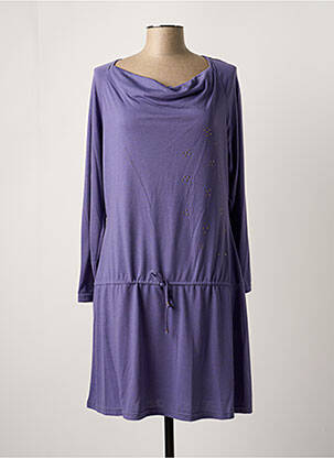 Chemise de nuit violet POMM'POIRE pour femme