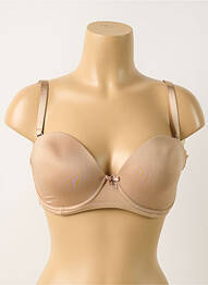 Soutien-gorge effet matière satinée haut soutien-gorge moulé chair PARFAIT femme