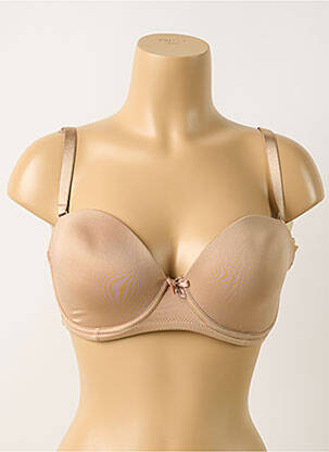 Soutien-gorge effet matière satinée haut soutien-gorge moulé chair PARFAIT femme