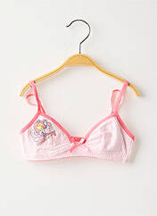 Soutien-gorge rose SMILEY pour fille seconde vue