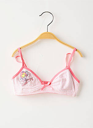 Soutien-gorge rose SMILEY pour fille