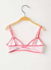 Soutien-gorge rose SMILEY pour fille seconde vue