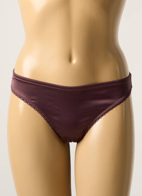 Tanga violet LINGADORE pour femme