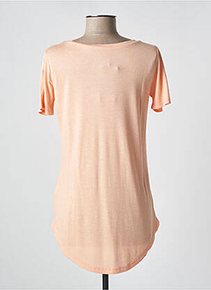 T-shirt stretch manches courtes rose LTB femme