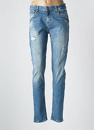 Jeans skinny tissage brut taille normale bleu LTB femme