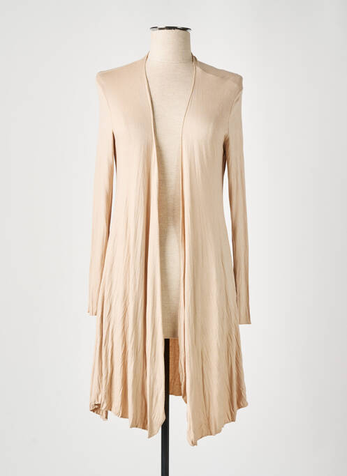 Gilet maternité beige BE FUN pour femme