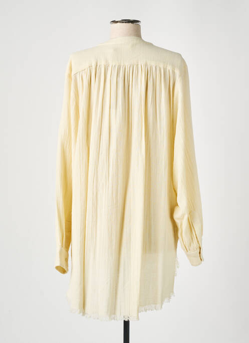 Tunique manches longues beige NOTSHY pour femme