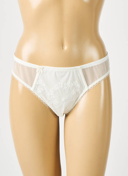 Culotte blanc CACHE COEUR pour femme