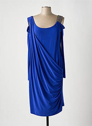 Robe mi-longue sans manche sans manche bleu MICHAELA LOUISA femme