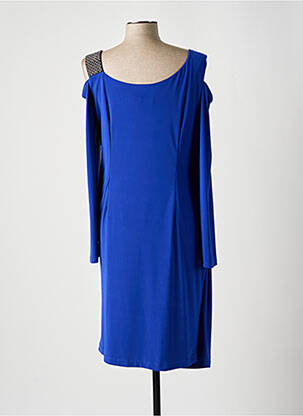 Robe mi-longue sans manche sans manche bleu MICHAELA LOUISA femme