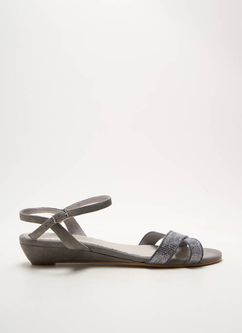 Sandales/Nu pieds gris REQINS pour femme