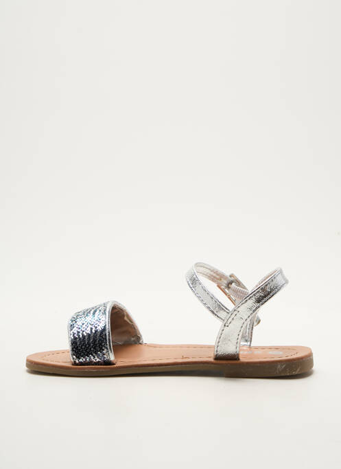 Sandales/Nu pieds argent SPROX fille