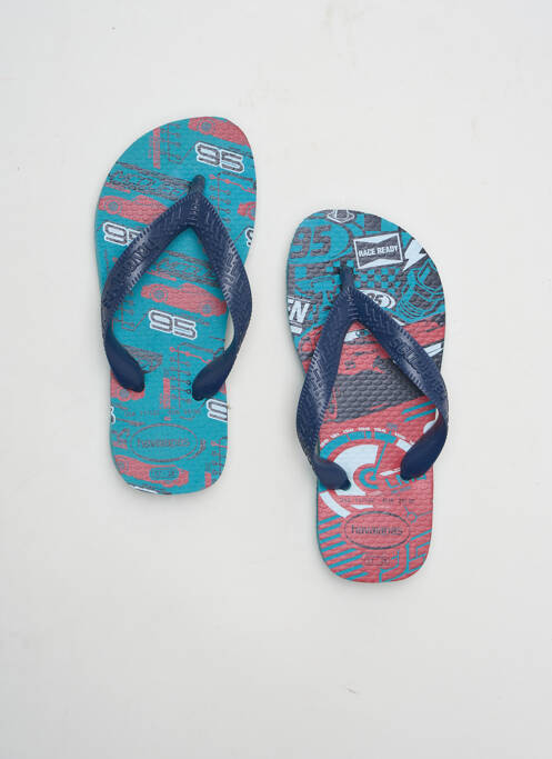 Tongs bleu HAVAIANAS pour garçon