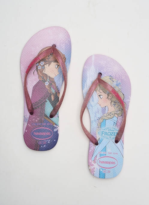 Tongs rose HAVAIANAS pour fille