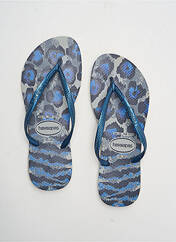 Tongs bleu HAVAIANAS pour femme seconde vue