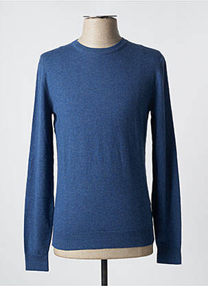 Pull stretch manches longues bleu ESPRIT homme