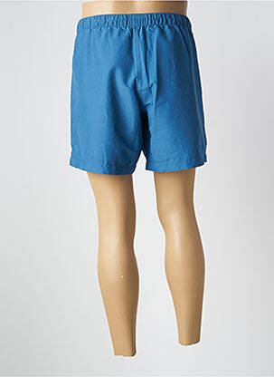 Short de bain tissage popeline bleu TOM TAILOR homme