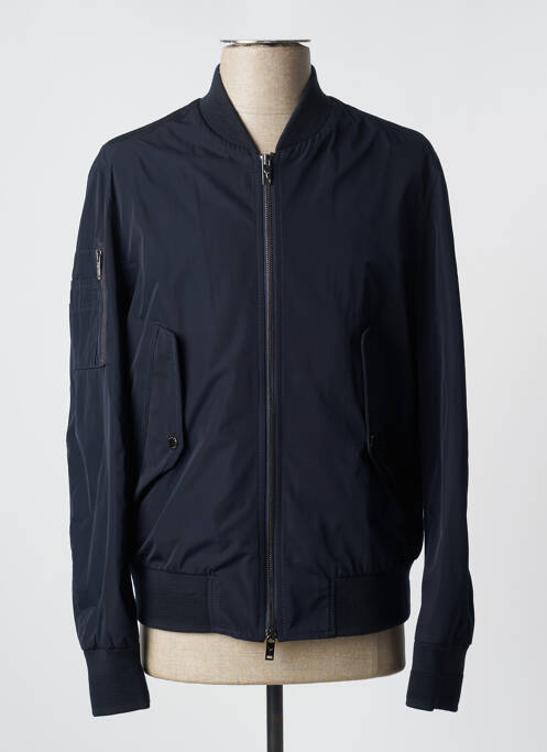 Blouson bleu CARNET DE VOL pour homme