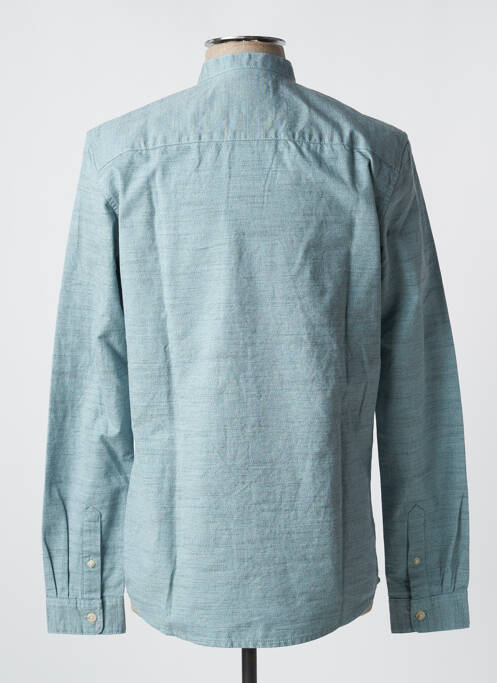 Chemise manches longues bleu TOM TAILOR pour homme