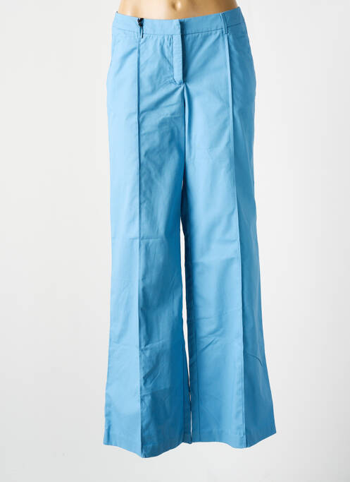 Pantalon flare bleu MAISON ALBA pour femme