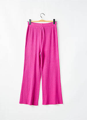 Pantalon flare taille élastique taille élastique violet PLEASE fille