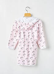 Robe de chambre rose LUMA pour fille seconde vue