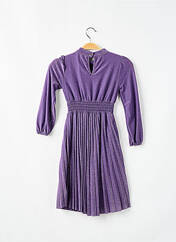 Robe longue violet DIXIE pour fille seconde vue