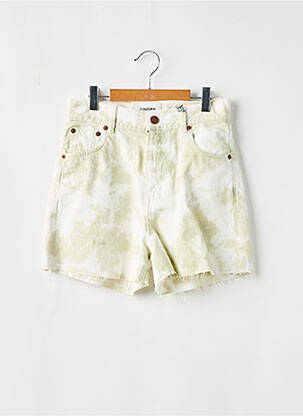 Short vert FINGER pour femme