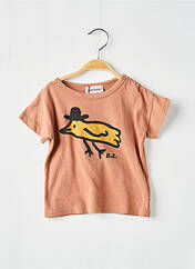 T-shirt marron BOBO CHOSES pour enfant seconde vue